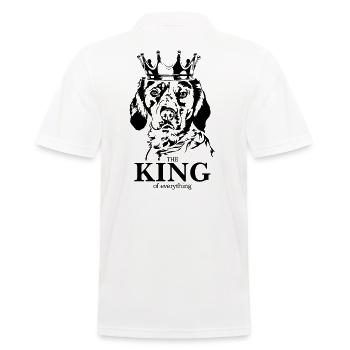 Epagneul Breton Roi de tout Chien Wilsigns - Polo Homme - blanc - Dos - Kai (181cm)