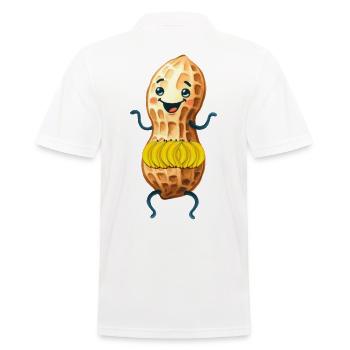 Banane Banane Fruit Fruits Exotiques - Polo Homme - blanc - Dos - Kai (181cm)