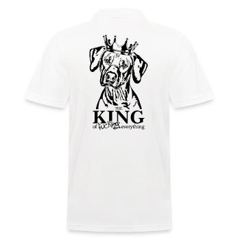 Rhodesian Ridgeback King Dog Saying Dogs - Polo Homme - blanc - Dos - Kai (181cm)