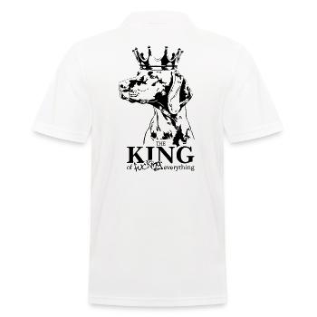 Magyar Vizsla King Dog Saying Dogs Wilsigns - Polo Homme - blanc - Dos - Kai (181cm)