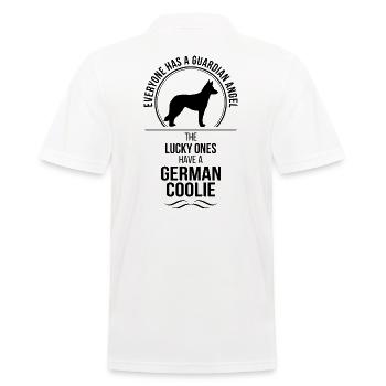 Coolie allemand ange gardien chiens Wilsigns - Polo Homme - blanc - Dos - Kai (181cm)