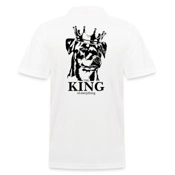 Terrier de chasse allemand roi de tout Wilsigns - Polo Homme - blanc - Dos - Kai (181cm)