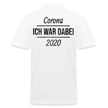Corona 2020 J’y étais - Polo Homme - blanc - Dos - Kai (181cm)
