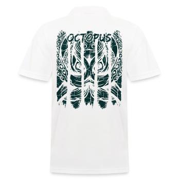 poulpe - Polo Homme - blanc - Dos - Kai (181cm)