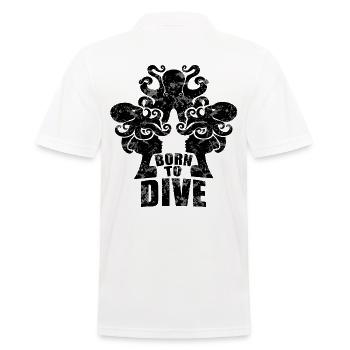 plongeur - Polo Homme - blanc - Dos - Kai (181cm)