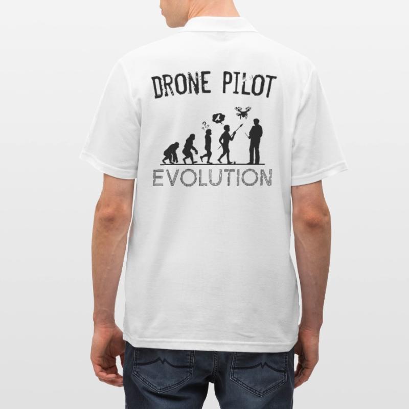 Drones Silhouette Silhouette Drone Pilot Evolution Polo Homme