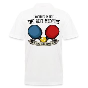 Ping-pong - Polo Homme - blanc - Dos - Kai (181cm)