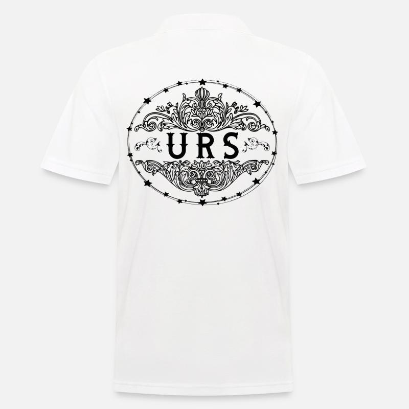 Urs - Polo da uomo - bianco