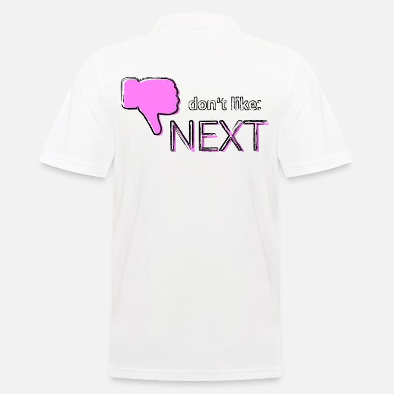 Don't like: Next - Männer Poloshirt - Weiß