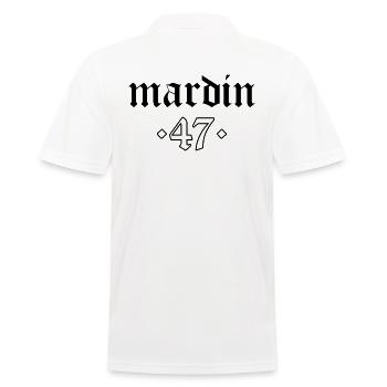 Mardin 47 Turkey Turkiye Gift Holiday TR Turk - Men's Polo Shirt - white - Back - Kai (181cm)