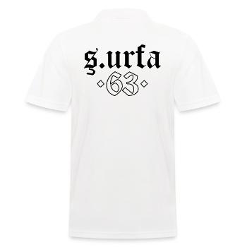Sanliurfa 63 Türkei Turkiye Geschenk Urlaub Türk - Männer Poloshirt - Weiß - Hinten - Kai (181cm)