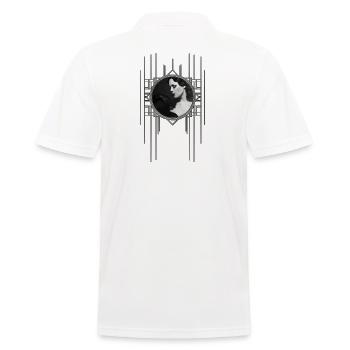 Femme Fatale Xarah Design 3 - Polo Homme - blanc - Dos - Kai (181cm)