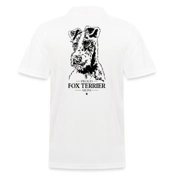 Fox Terrier Maman Chien Chien Fox Terrier Wilsigns - Polo Homme - blanc - Dos - Kai (181cm)