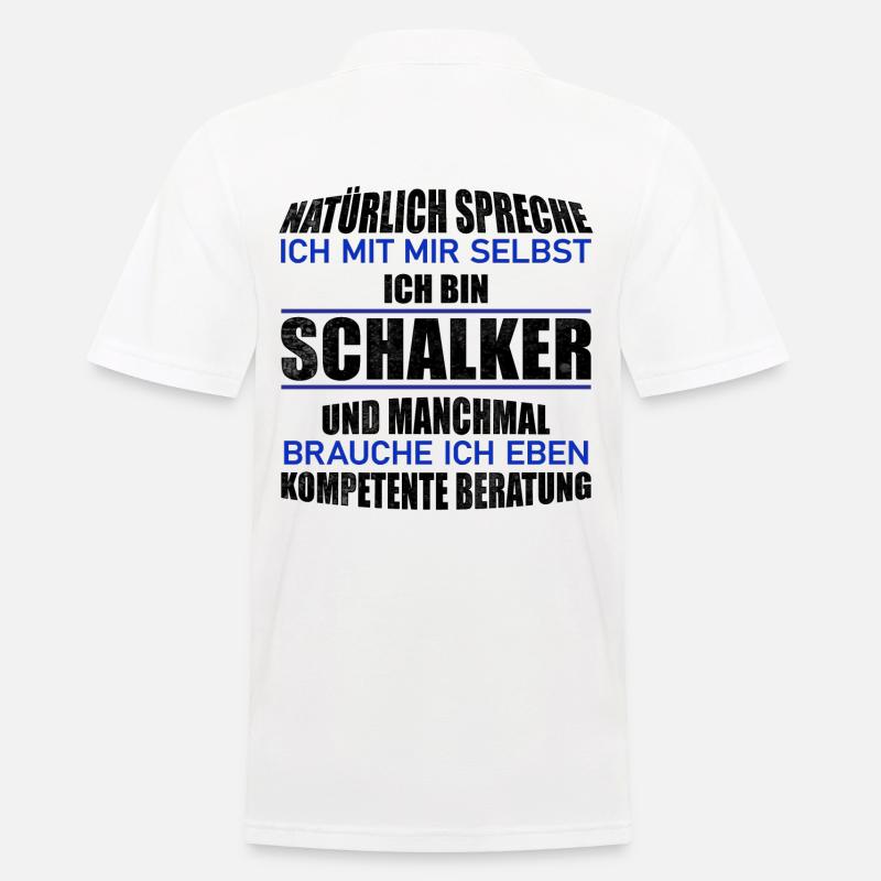Schalker Beratung Geschenkidee - Männer Poloshirt - Weiß