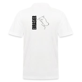Eurasier Profil Hunde Hund Wilsigns - Männer Poloshirt - Weiß - Hinten - Kai (181cm)