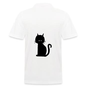 chatnoir - Polo Homme - blanc - Dos - Kai (181cm)