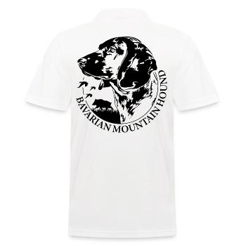 BAVARIAN MOUNTAIN HOUND Chiens de chasse Wilsigns - Polo Homme - blanc - Dos - Kai (181cm)
