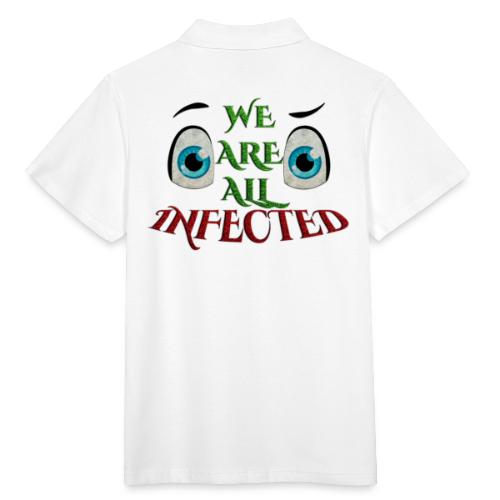 We are all infected -by- t-shirt chic et choc - Polo Homme