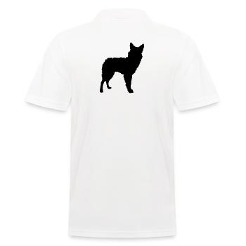 Mudi silhouette - Polo Homme - blanc - Dos - Kai (181cm)