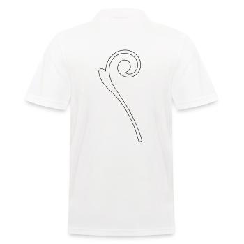 Baguette - Ornement - Blanc vectoriel - Polo Homme - blanc - Dos - Kai (181cm)