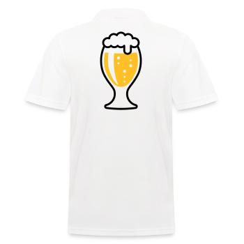 XSnice bulbeuse (2 couleurs) - Polo Homme - blanc - Dos - Kai (181cm)