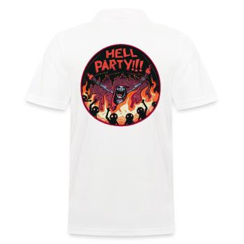 Faisons la fête en enfer - Polo Homme - blanc - Dos - Kai (181cm)