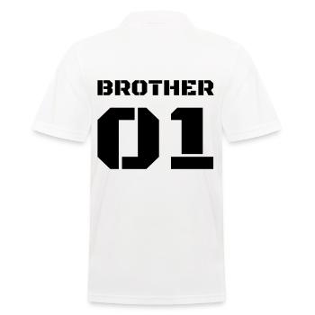 Frère 01 - Frère n° 1 - Polo Homme - blanc - Dos - Kai (181cm)