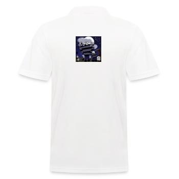 Prisonniers dans l’ombre dans le cimetière - Polo Homme - blanc - Dos - Kai (181cm)