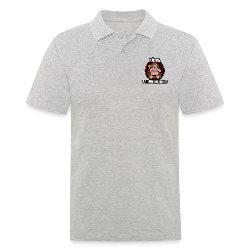 Konig Schweinehund WHITE - Men's Polo Shirt