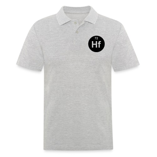 Hafnium (Hf) (element 72) - Men's Polo Shirt