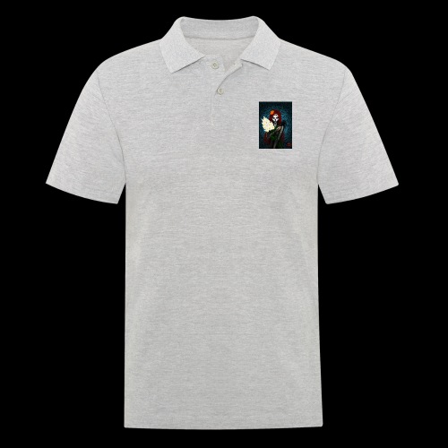 Death and lillies - Men's Polo Shirt