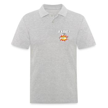 Rugby Biff - Polo Homme - gris chiné - Devant - Kai (181cm)