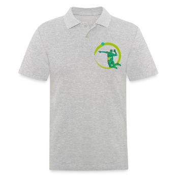 Volleyeur E 71 - Polo Homme - gris chiné - Devant - Kai (181cm)