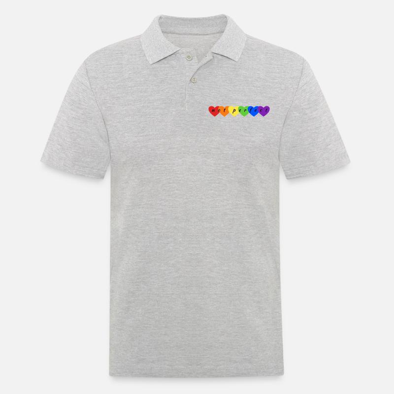 Pas parfait - Polo Homme - gris chiné