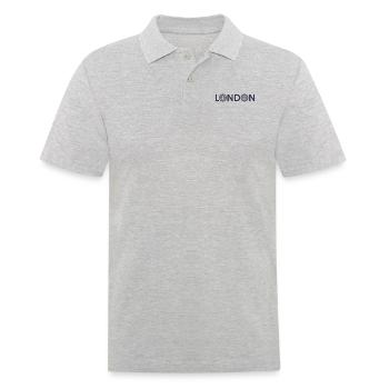 London Dart Darts Sport - Men's Polo Shirt - heather grey - Front - Kai (181cm)