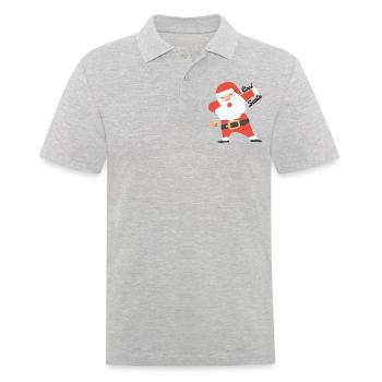 Cool Santa - Polo Homme - gris chiné - Devant - Kai (181cm)