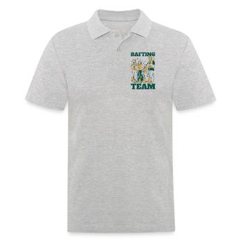 Tenue d’équipe de rafting pour les équipes de navigation de plaisance en montagne - Polo Homme - gris chiné - Devant - Kai (181cm)