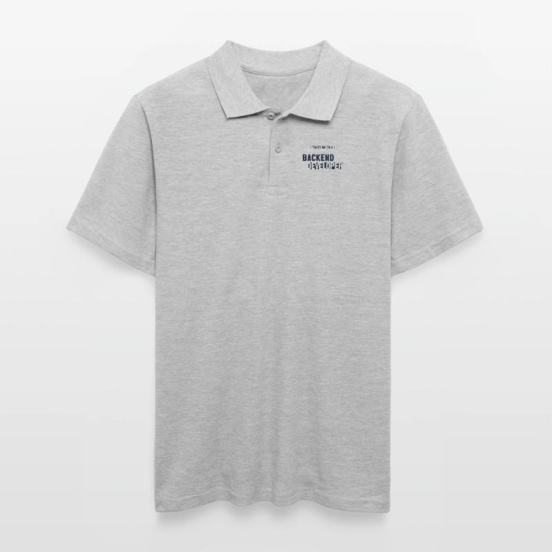 Trust Me I'm Backend Developer Coder Programmer Polo Homme
