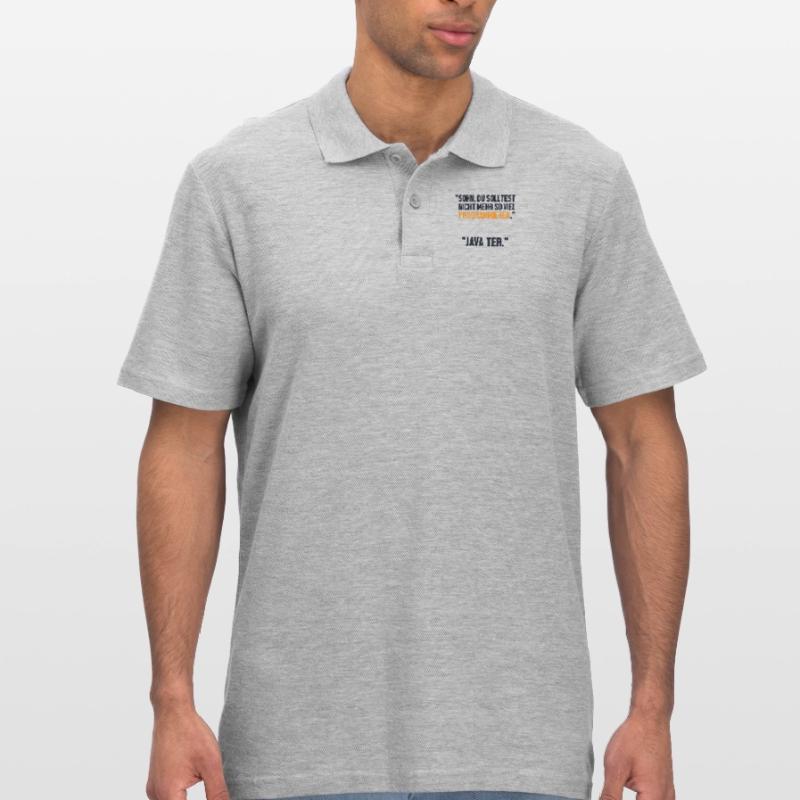 Sohn Programmieren Ja Vater Developer Coder Männer Poloshirt