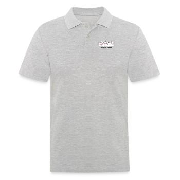 Alpaca Squad Vicuna Guanaco Llama Breeder Alpaca - Men's Polo Shirt - heather grey - Front - Kai (181cm)