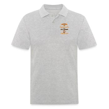 A Day Without Squirrels Is Like Fox Eastern Gray - Men's Polo Shirt - heather grey - Front - Kai (181cm)