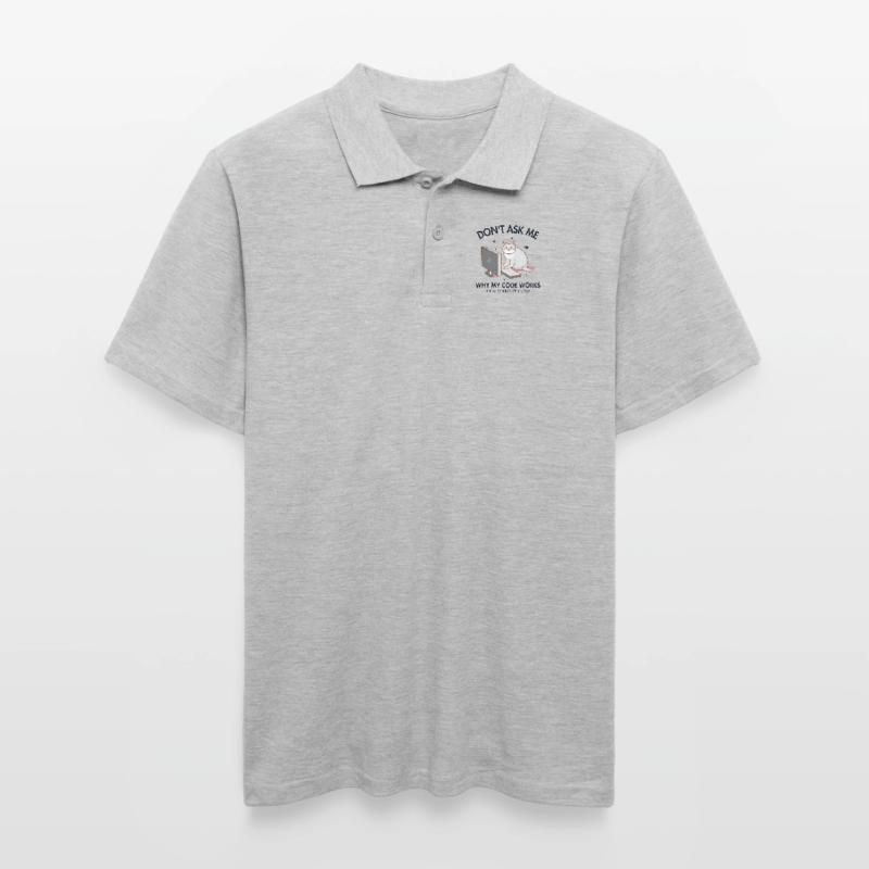Don't ask me why my Code Works Developer Coder Männer Poloshirt