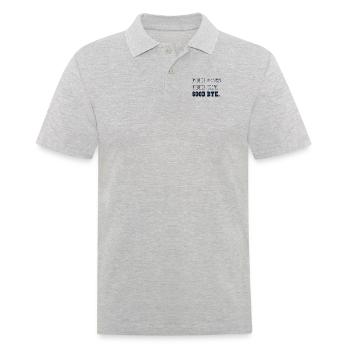 Good Pass Set Bye Team Player Coach Trainer - Men's Polo Shirt - heather grey - Front - Kai (181cm)