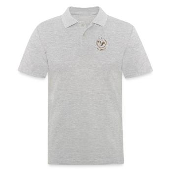 Slot Car Racing Champion Drag Racing RC Car Slot - Men's Polo Shirt - heather grey - Front - Kai (181cm)