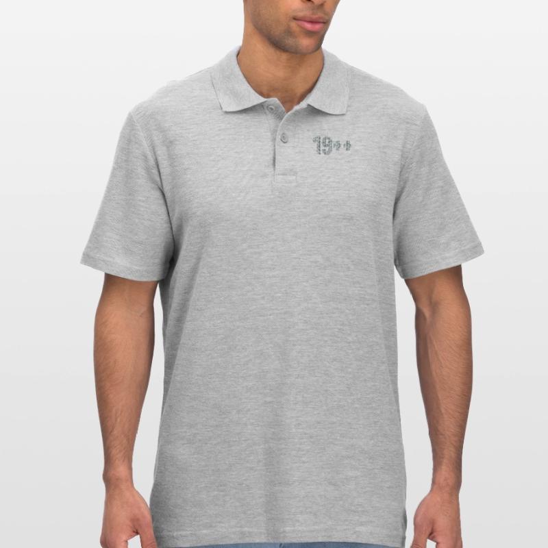 19++ Programmierer Softwareingenieur Coder 20. Männer Poloshirt