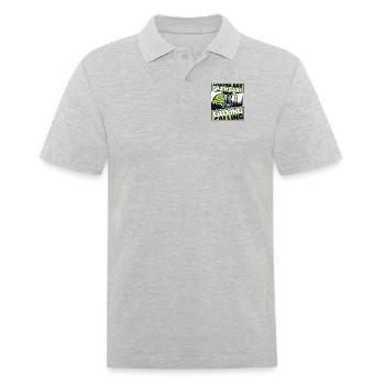 Les chaînes appellent Basket Disc Disc Golfer - Polo Homme - gris chiné - Devant - Kai (181cm)
