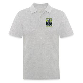 Pas de petites balles juste de gros disques Frisbee Golf - Polo Homme - gris chiné - Devant - Kai (181cm)