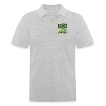 Frogs My Night Time Gig Kaulquappe Laubfrosch - Männer Poloshirt - Grau meliert - Vorne - Kai (181cm)