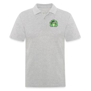 I'd Catch That Tree Frog Toad Tadpole Frog - Men's Polo Shirt - heather grey - Front - Kai (181cm)