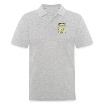 Introverted But Willing To Discuss Frog Catching - Männer Poloshirt - Grau meliert - Vorne - Kai (181cm)